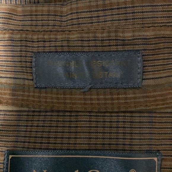NORTH-CREST‎ Men’s button shirt size XXLT /50-52 - Picture 6 of 6